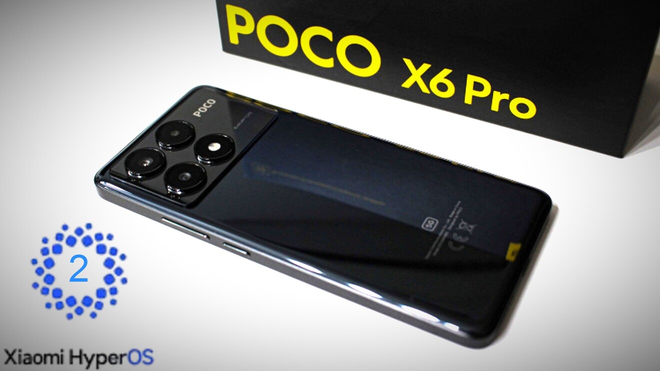 POCO X6 Pro updated: HyperOS 2.0 available in new regions