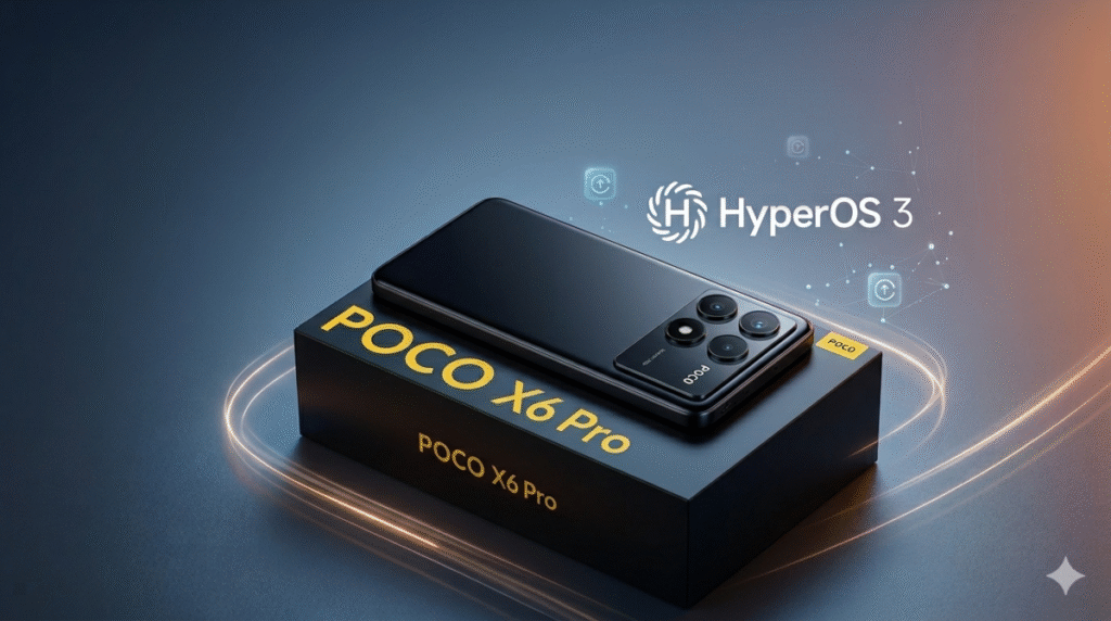 Complete HyperOS 3 Changelog — Poco X6 Pro (Duchamp)The 5.8 GB package size is not padding — it reflects a complete architectural transition from Android 15 to Android 16. Here is every confirmed change.